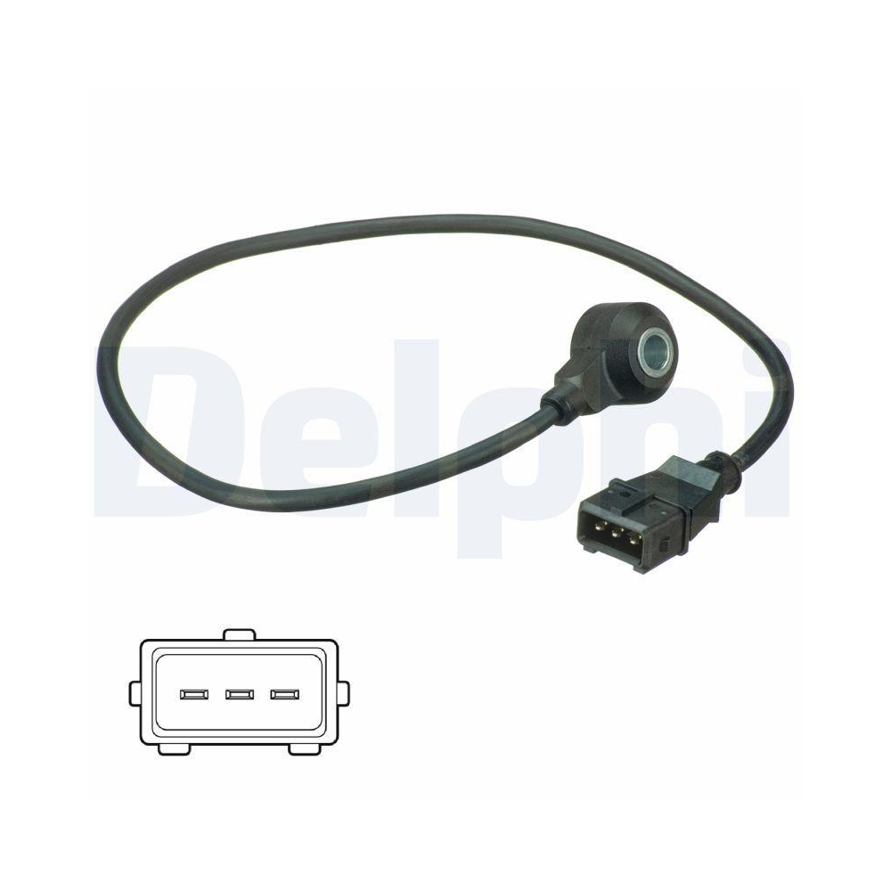 DELPHI AS10186 Klopfsensor f&uuml;r AUDI PORSCHE SEAT VW VAG, beidseitig, hinten
