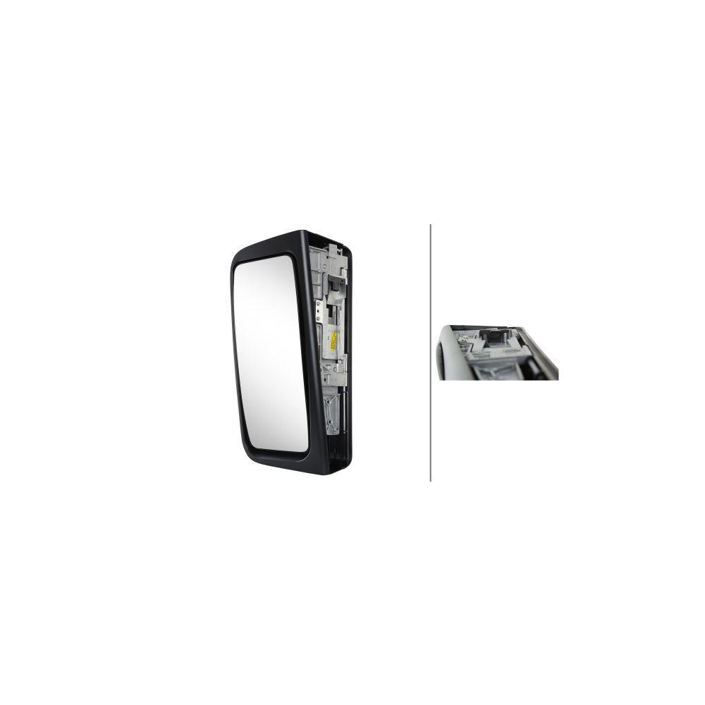 HELLA Außenspiegel 8SB 501 401-802 für MERCEDES-BENZ EVOBUS, links