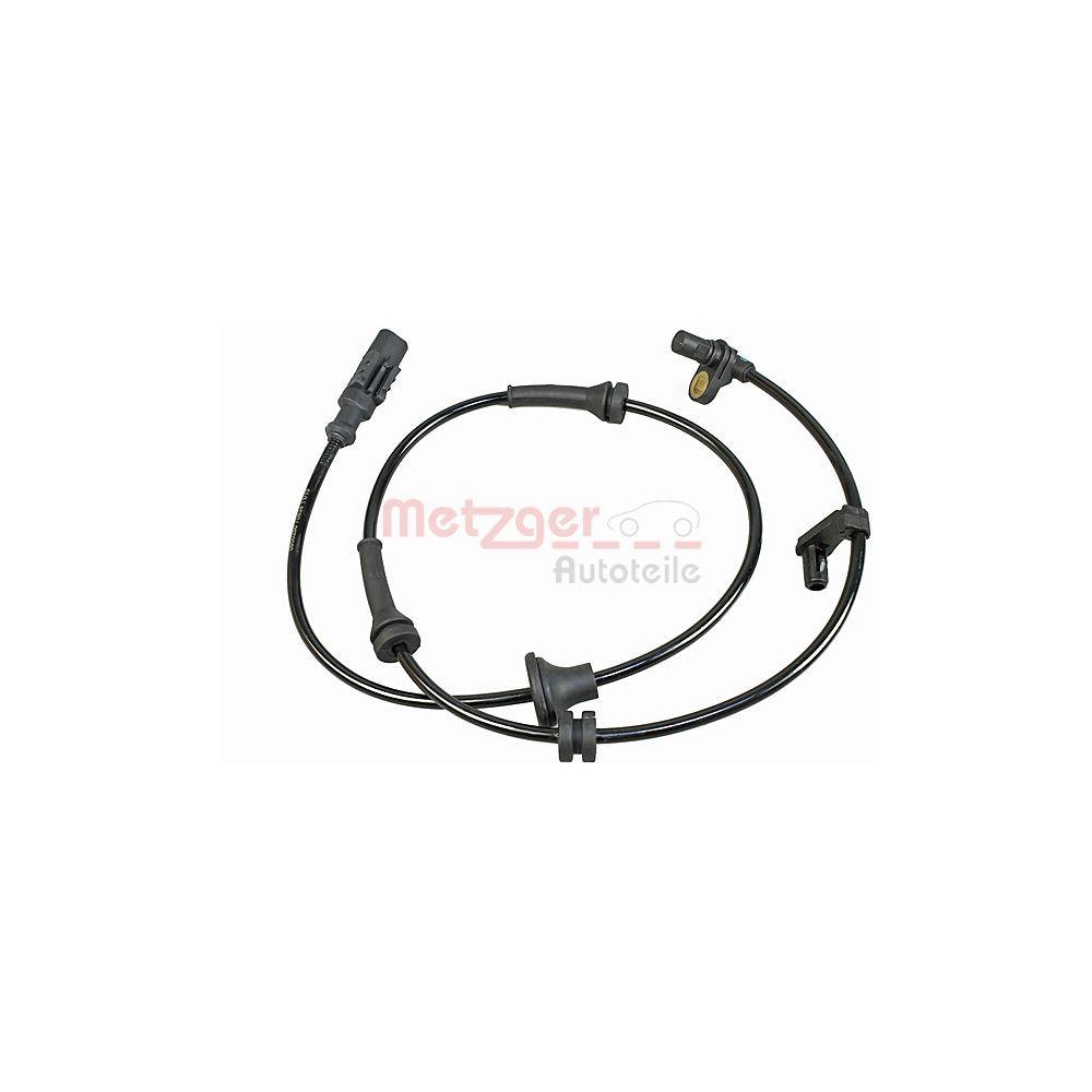 Sensor, Raddrehzahl METZGER 0900250 f&uuml;r TOYOTA CITRO&Euml;N/PEUGEOT, Hinterachse