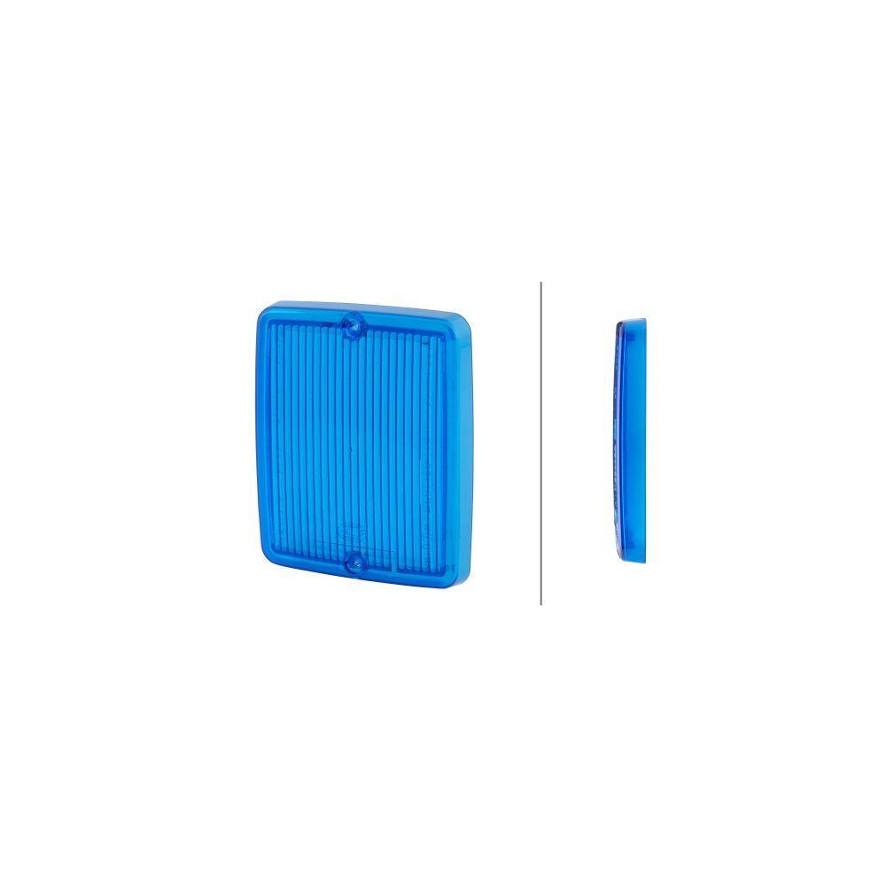 HELLA Streuscheibe 9ES 862 011-001 für BMW IVECO ROSENBAUER