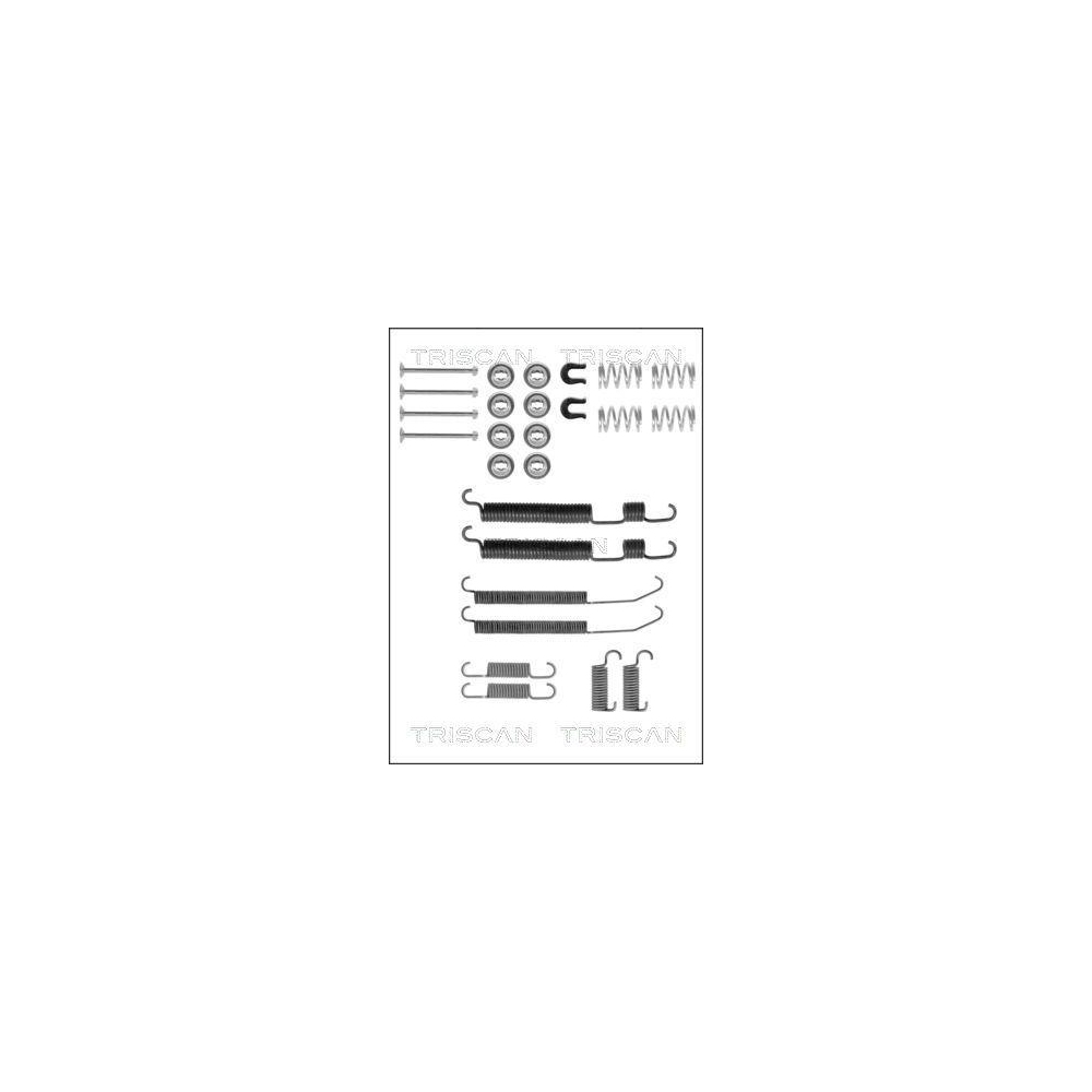 Zubeh&ouml;rsatz, Bremsbacken TRISCAN 8105 422581 f&uuml;r, Hinterachse