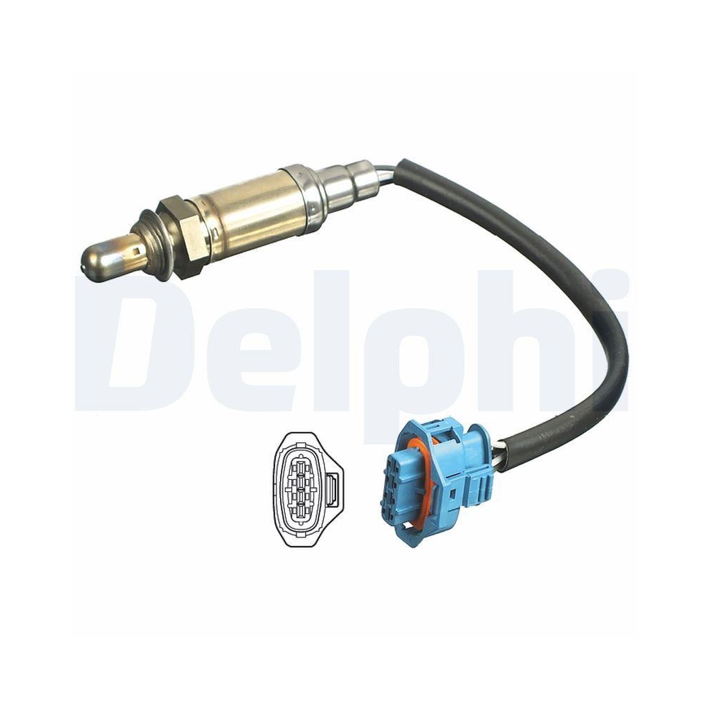DELPHI ES20429-12B1 Lambdasonde für CHEVROLET GENERAL MOTORS, nach Katalysator