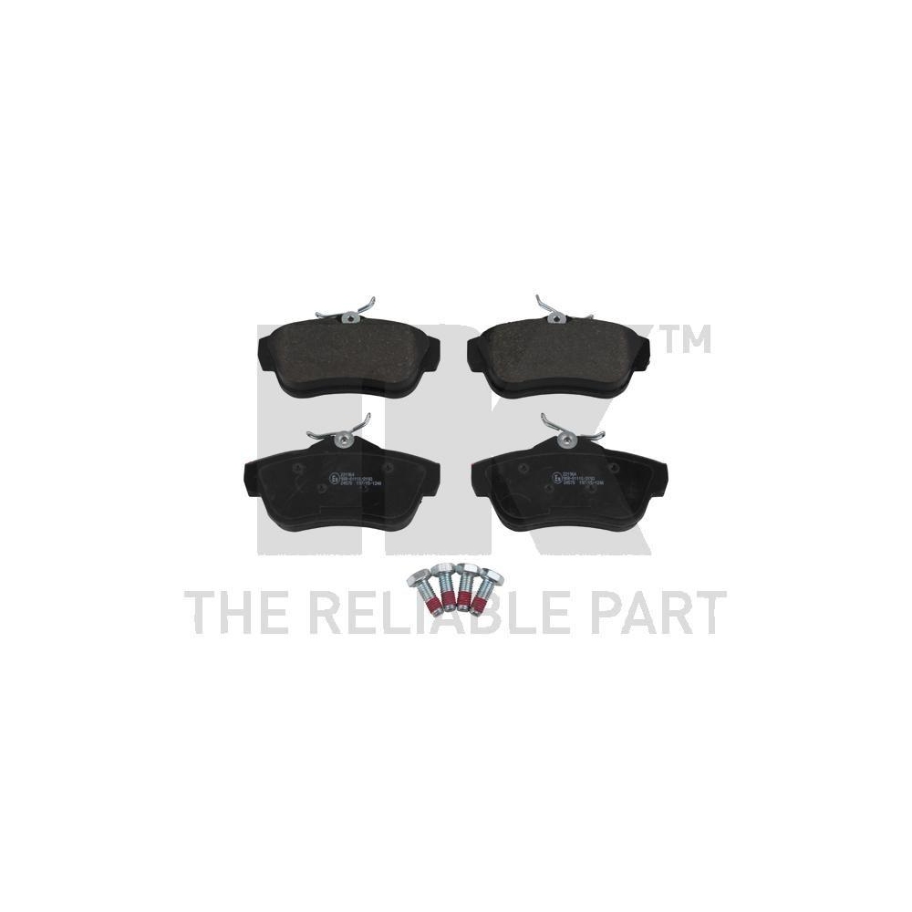 Bremsbelagsatz, Scheibenbremse NK 221964 f&uuml;r CITRO&Euml;N FIAT PEUGEOT TOYOTA