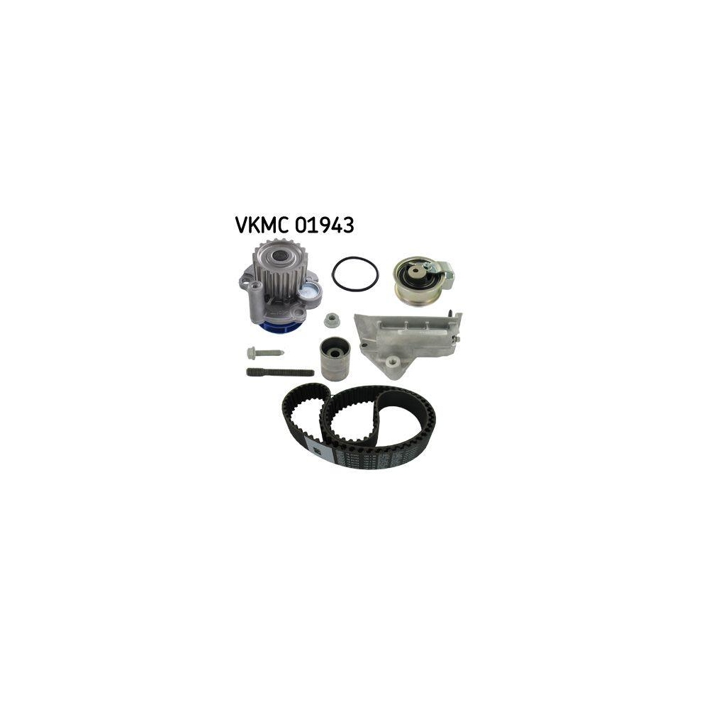 Wasserpumpe + Zahnriemensatz SKF VKMC 01943 f&uuml;r AUDI CHRYSLER FORD MITSUBISHI VW