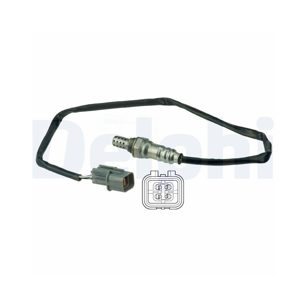 DELPHI ES20519-12B1 Lambdasonde f&uuml;r HYUNDAI KIA, nach Katalysator