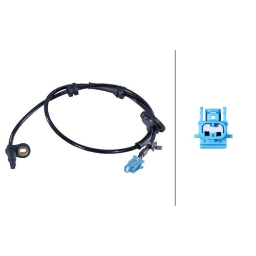 HELLA 6PU 358 422-391 Sensor, Raddrehzahl f&uuml;r NISSAN, Vorderachse links