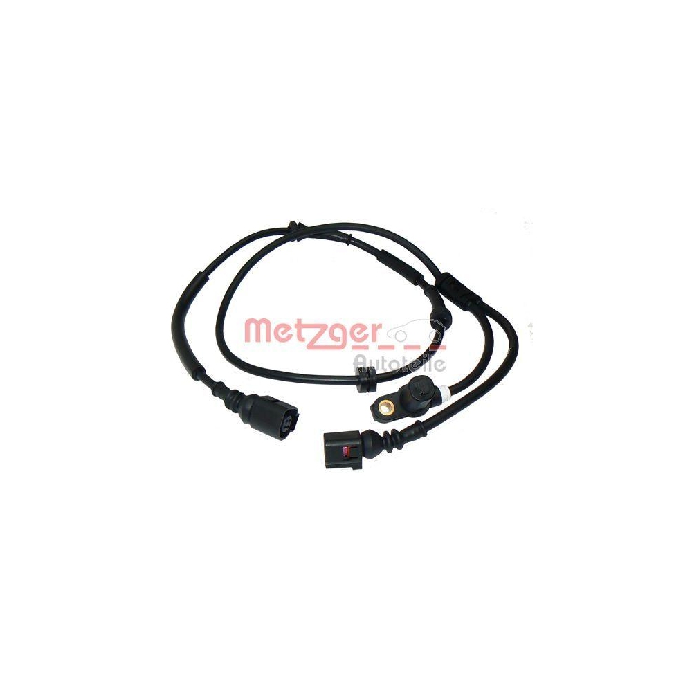 Sensor, Raddrehzahl METZGER 0900254 f&uuml;r FORD VAG, Hinterachse rechts