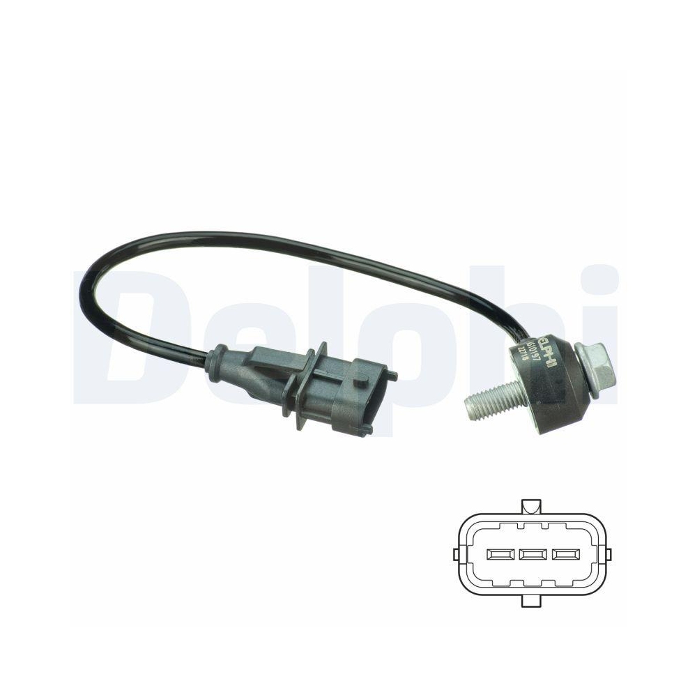 DELPHI AS10197 Klopfsensor für OPEL VAUXHALL GENERAL MOTORS