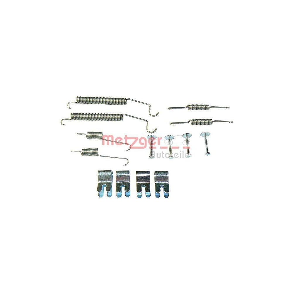 Zubeh&ouml;rsatz, Bremsbacken METZGER 105-0891 f&uuml;r, Hinterachse