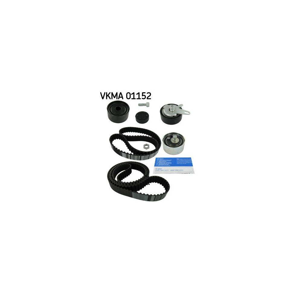 Zahnriemensatz SKF VKMA 01152 f&uuml;r AUDI SEAT SKODA VW AUDI (FAW)