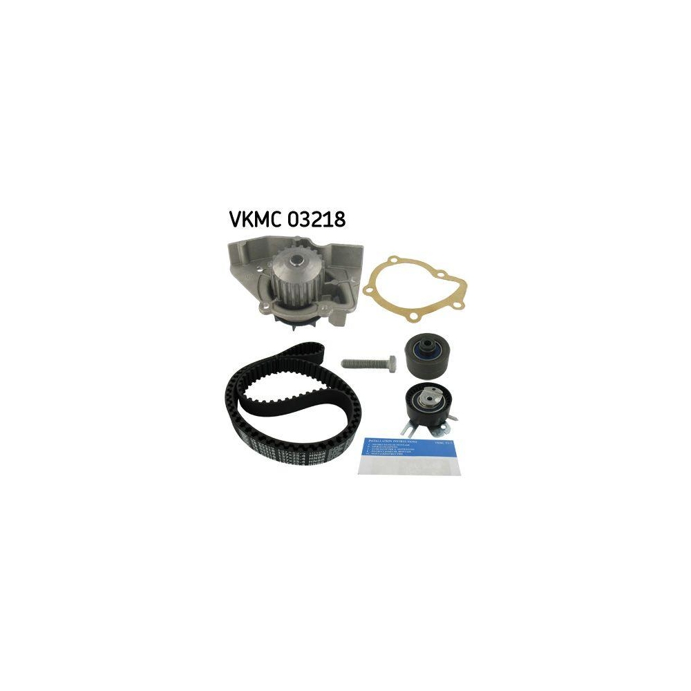 Wasserpumpe + Zahnriemensatz SKF VKMC 03218 f&uuml;r AUDI CITRO&Euml;N FIAT LANCIA PEUGEOT