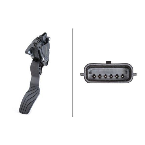 HELLA Sensor, Fahrpedalstellung 6PV 009 978-801 f&uuml;r NISSAN