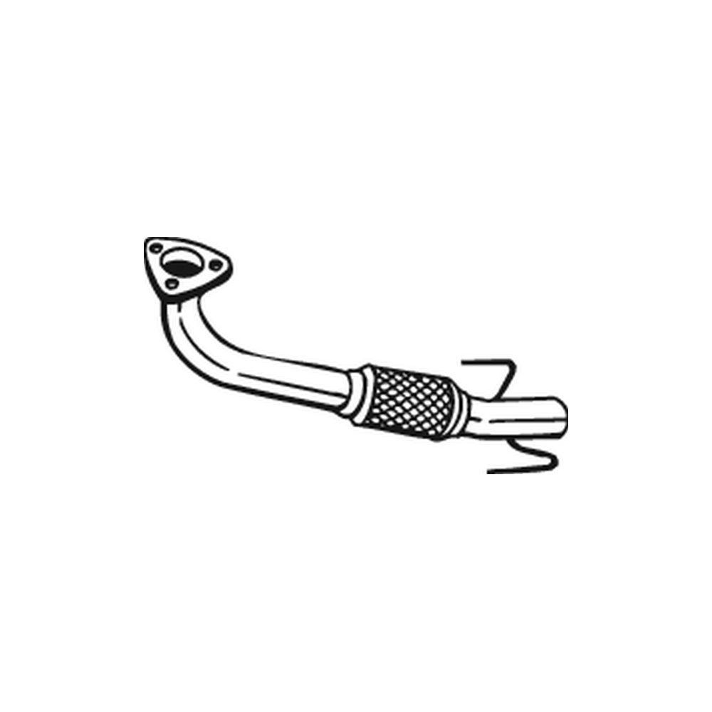 Abgasrohr BOSAL 751-379 für OPEL VAUXHALL, vorne