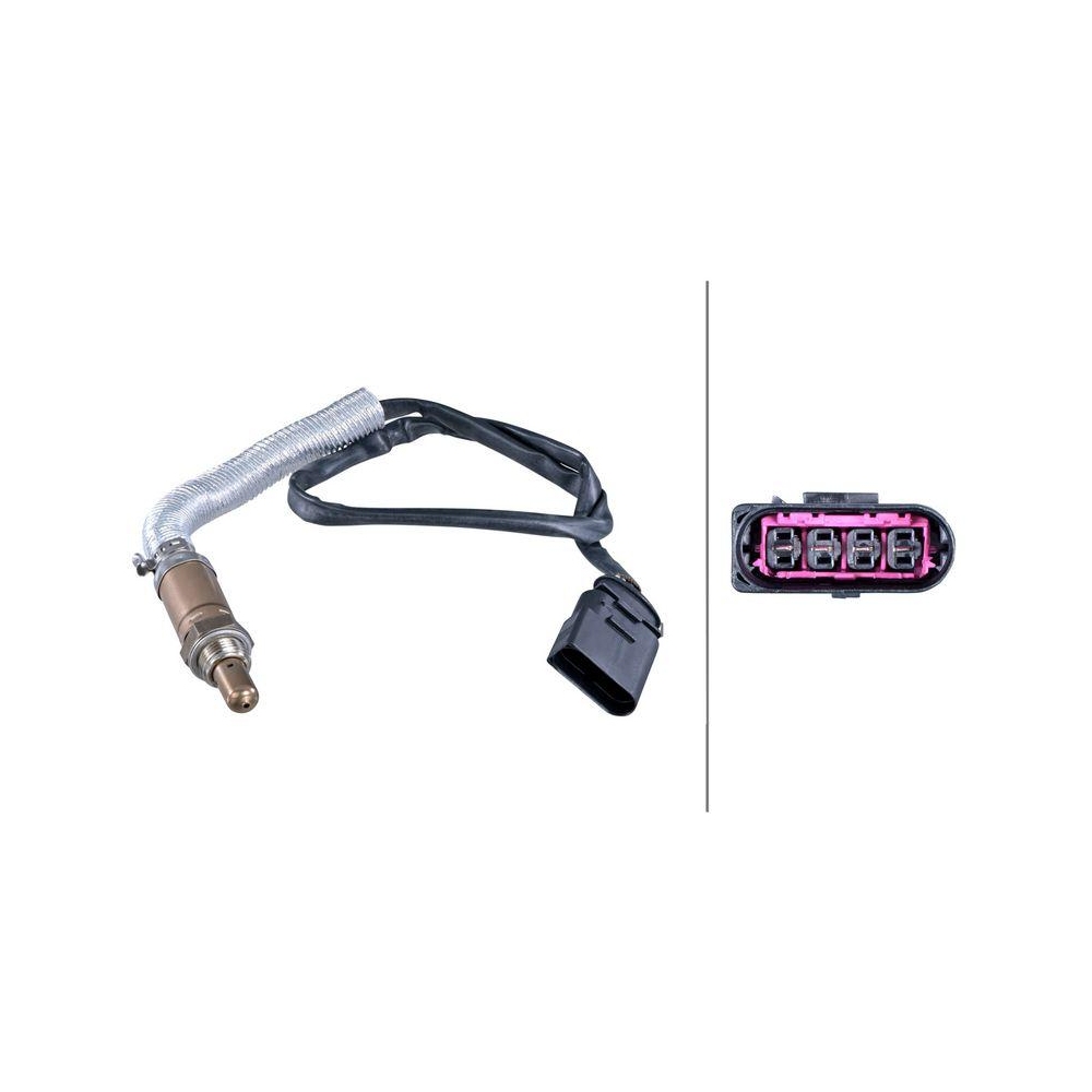 HELLA Lambdasonde 6PA 009 166-951 für AUDI SEAT SKODA VW, nach Katalysator