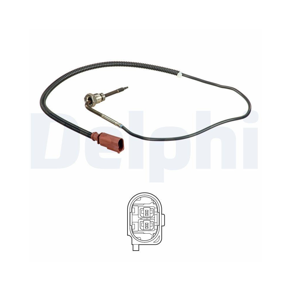 DELPHI TS30160 Sensor, Abgastemperatur f&uuml;r VW