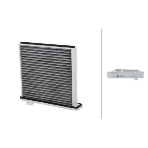HELLA 8ZC 366 122-481 Filter, Innenraumluft f&uuml;r MITSUBISHI MITSUBISHI (GAC)
