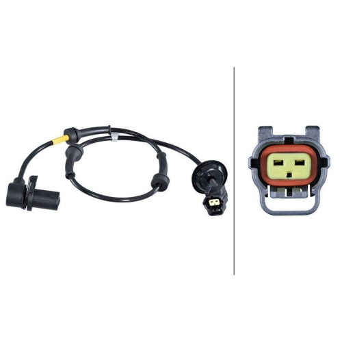 HELLA 6PU 358 268-931 Sensor, Raddrehzahl f&uuml;r CHEVROLET DAEWOO