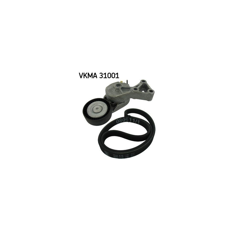 Keilrippenriemensatz SKF VKMA 31001 f&uuml;r AUDI FORD SEAT SKODA VW VW (FAW)