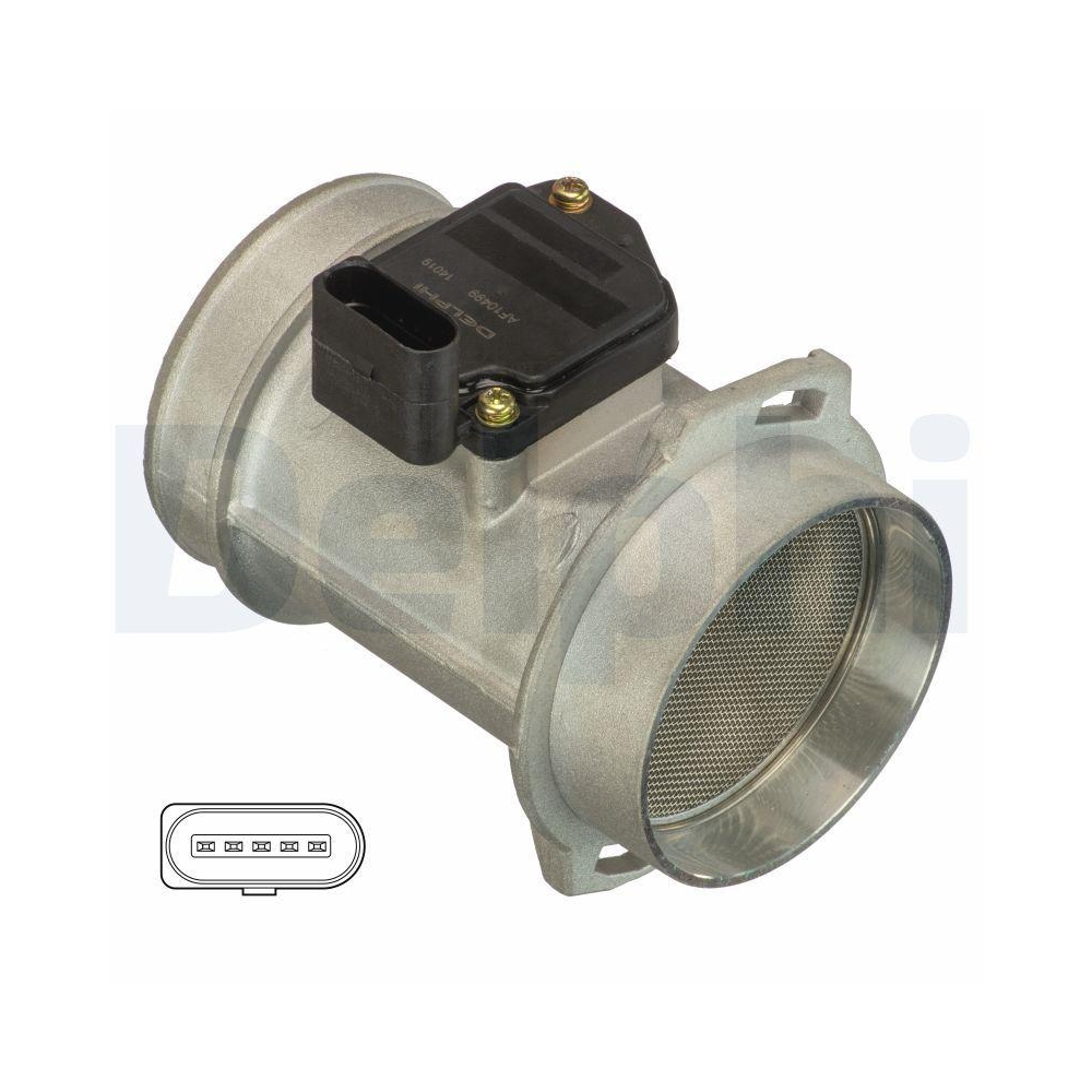 DELPHI AF10499-12B1 Luftmassenmesser f&uuml;r AUDI SKODA VW
