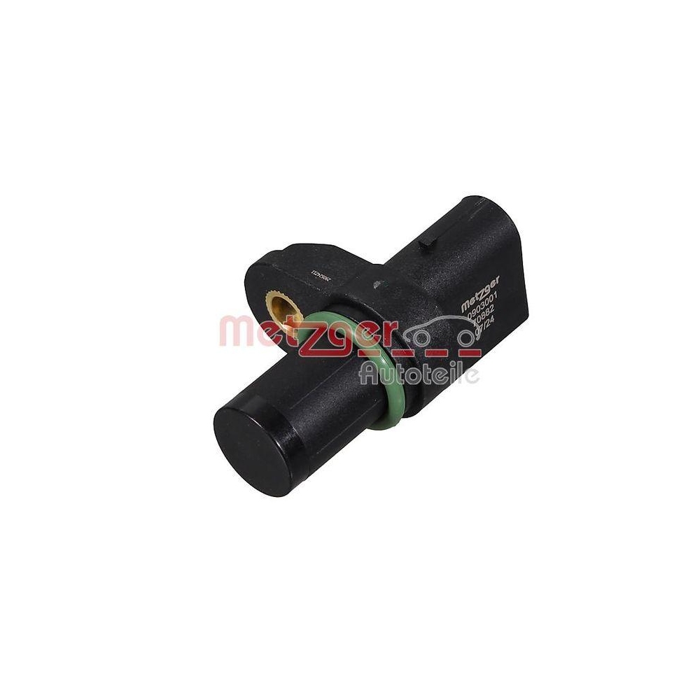 Sensor, Nockenwellenposition METZGER 0903001 f&uuml;r BMW, Auslassseite, Einlassseite