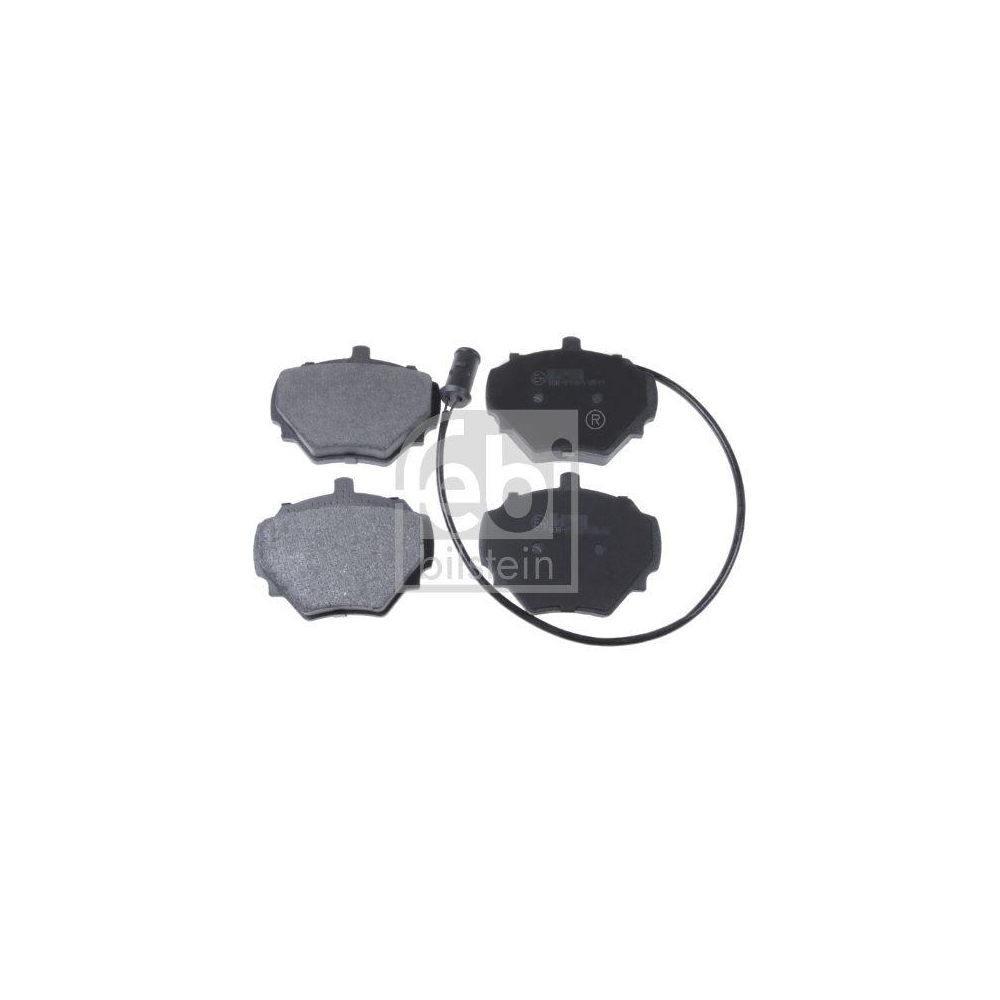 FEBI BILSTEIN Bremsbelagsatz, Scheibenbremse 116399 f&uuml;r LAND ROVER, Hinterachse