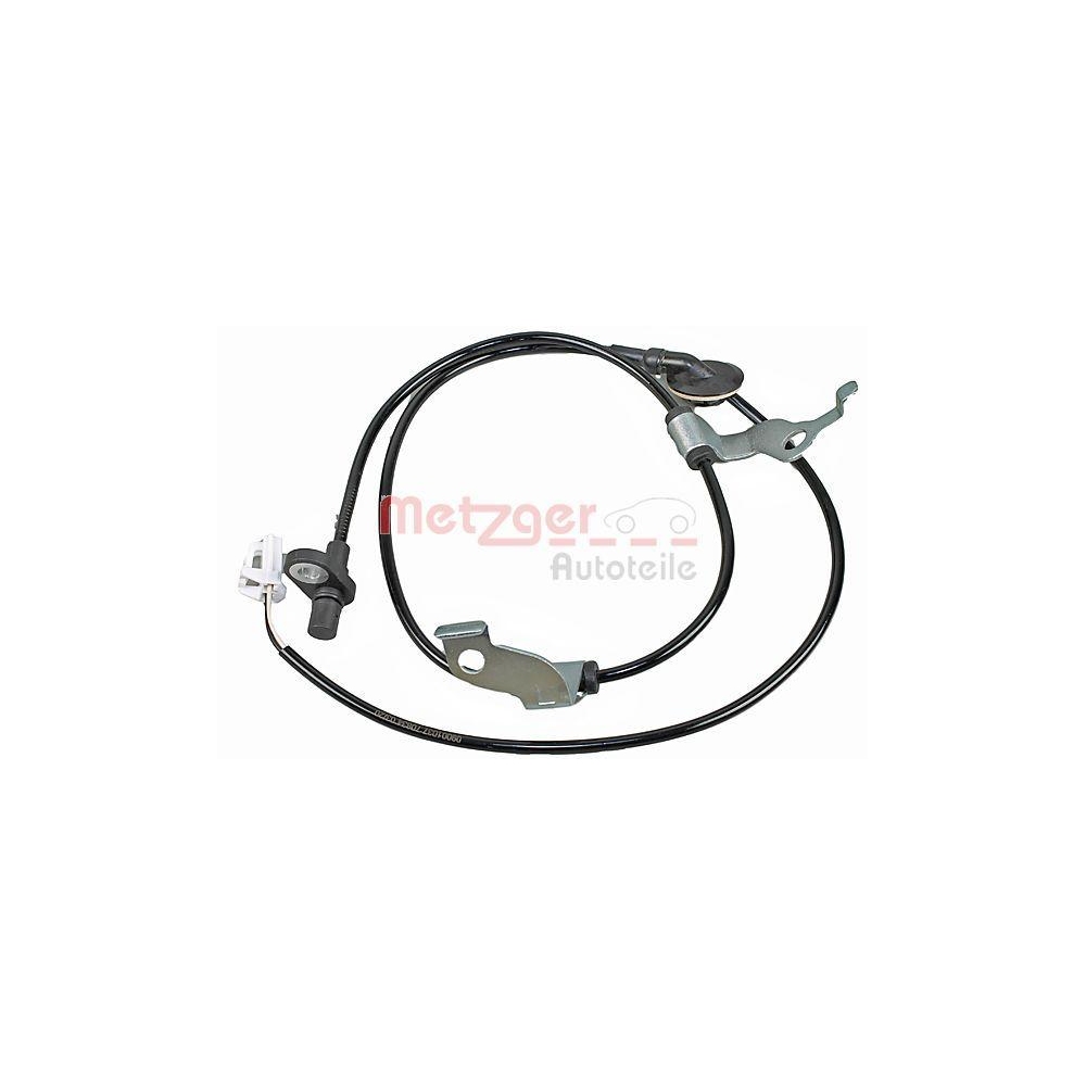 Sensor, Raddrehzahl METZGER 09001037 f&uuml;r MAZDA, Hinterachse links