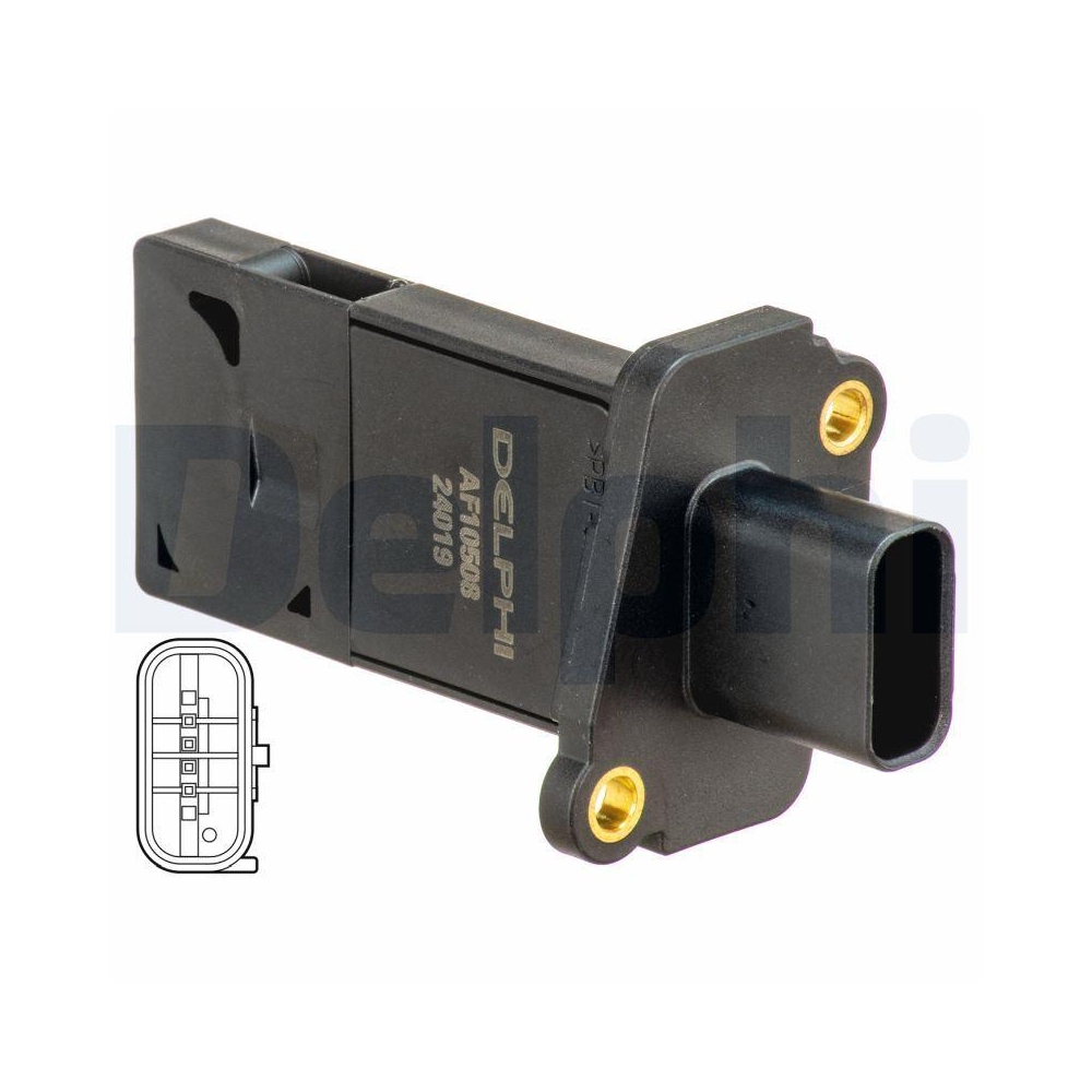 Luftmassenmesser DELPHI AF10508-12B1 für CHRYSLER DODGE JEEP