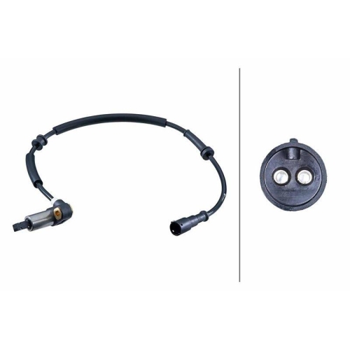 HELLA 6PU 358 252-711 Sensor, Raddrehzahl f&uuml;r RENAULT, Hinterachse links