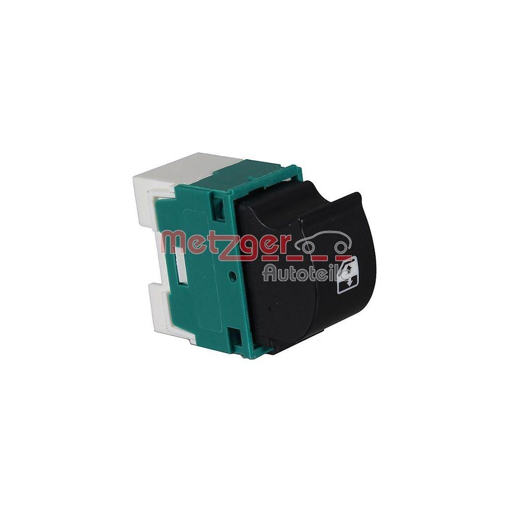 Schalter, Fensterheber METZGER 0916558 f&uuml;r FIAT, fahrerseitig