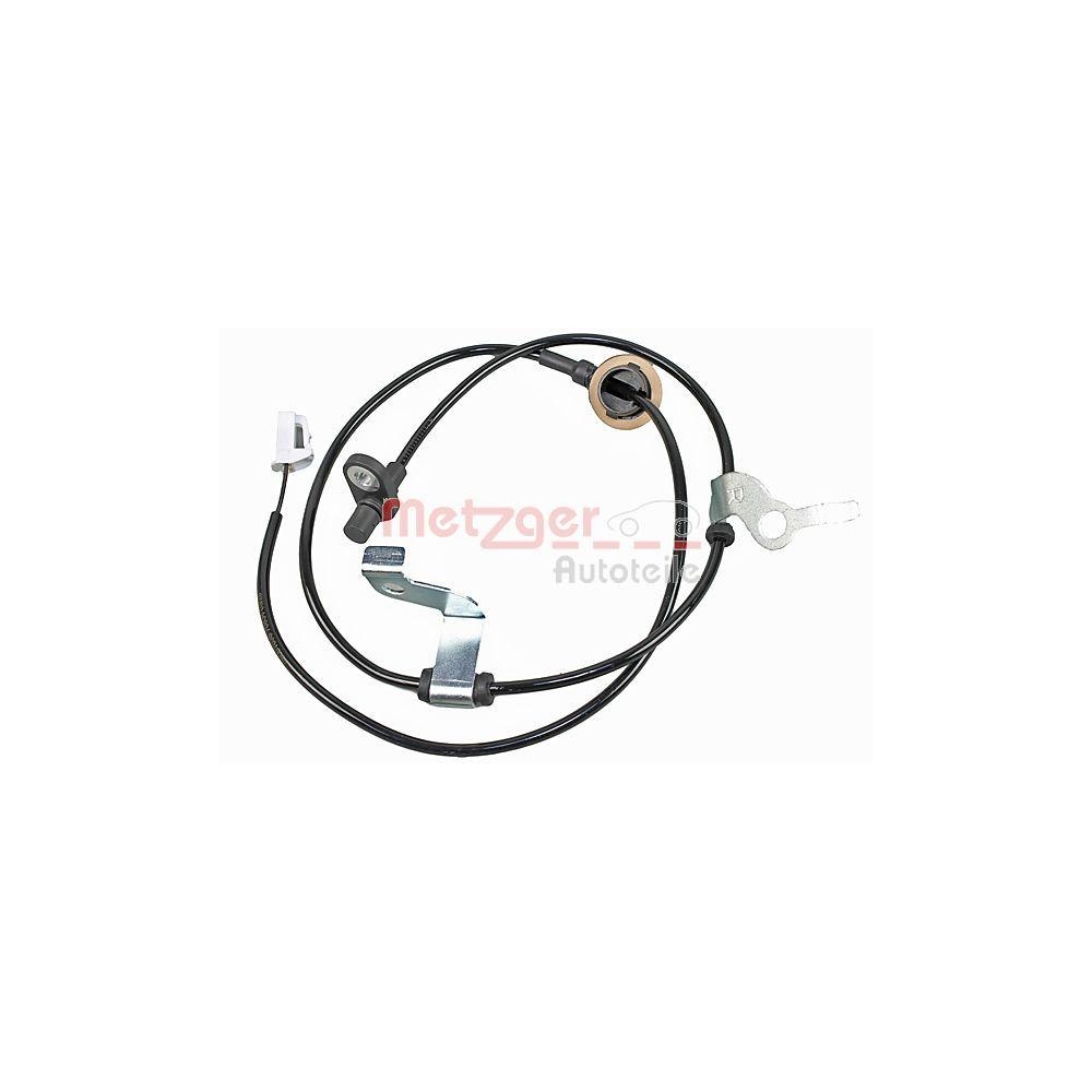 Sensor, Raddrehzahl METZGER 09001038 f&uuml;r MAZDA, Hinterachse rechts