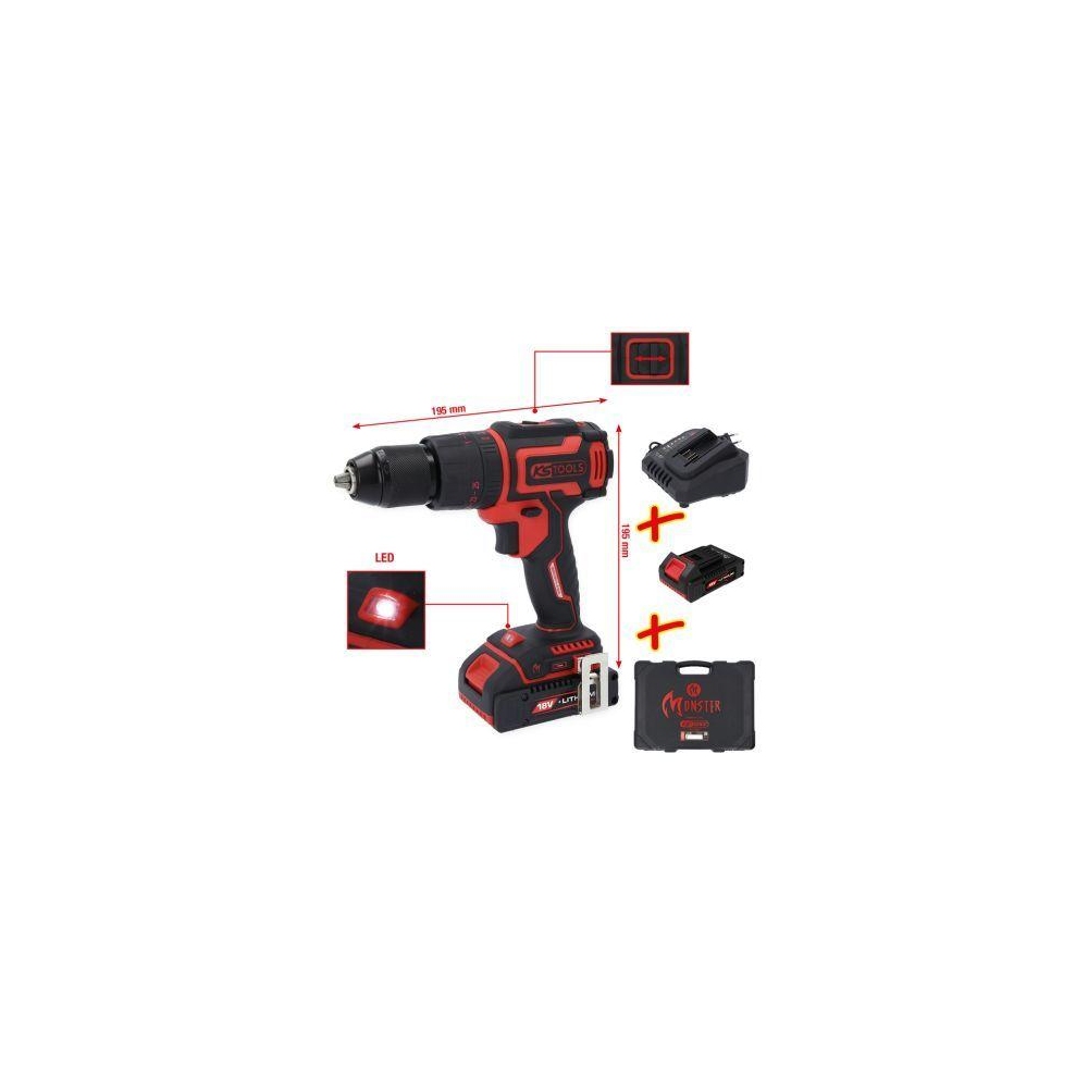 Akkuschrauber KS TOOLS 515.6300 für