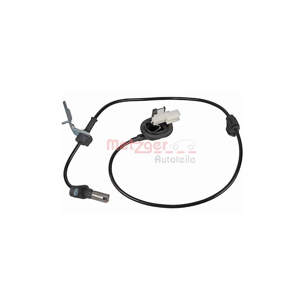 Sensor, Raddrehzahl METZGER 09001039 f&uuml;r MAZDA, Hinterachse