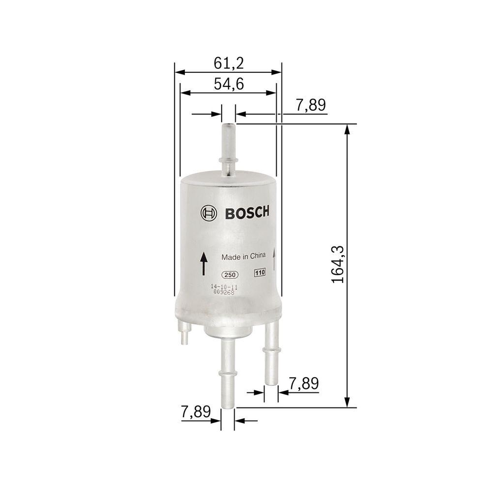 Kraftstofffilter BOSCH F 026 403 008 für AUDI FIAT SEAT SKODA VW