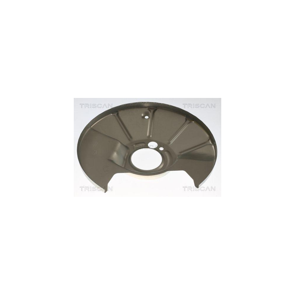 Spritzblech, Bremsscheibe TRISCAN 8125 50201 f&uuml;r FORD MAZDA, Hinterachse links