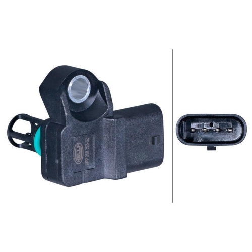 HELLA 6PP 358 393-321 Sensor, Ladedruck f&uuml;r OPEL VAUXHALL, oben