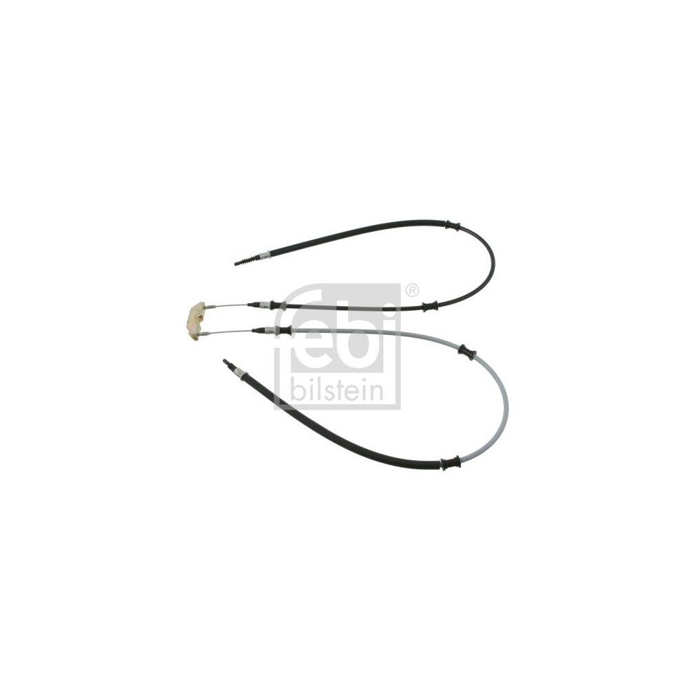 FEBI BILSTEIN Seilzug, Feststellbremse 23954 f&uuml;r OPEL VAUXHALL, hinten links