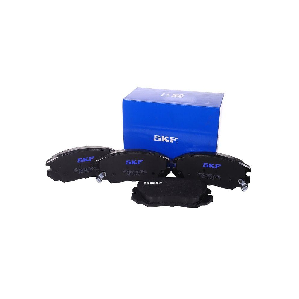 Bremsbelagsatz, Scheibenbremse SKF VKBP 80244 A f&uuml;r OPEL SAAB VAUXHALL CHEVROLET