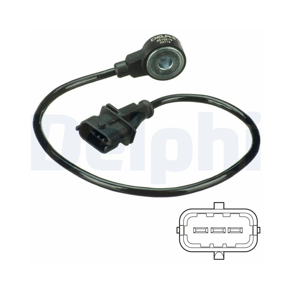 DELPHI AS10219 Klopfsensor für OPEL VAUXHALL GENERAL MOTORS