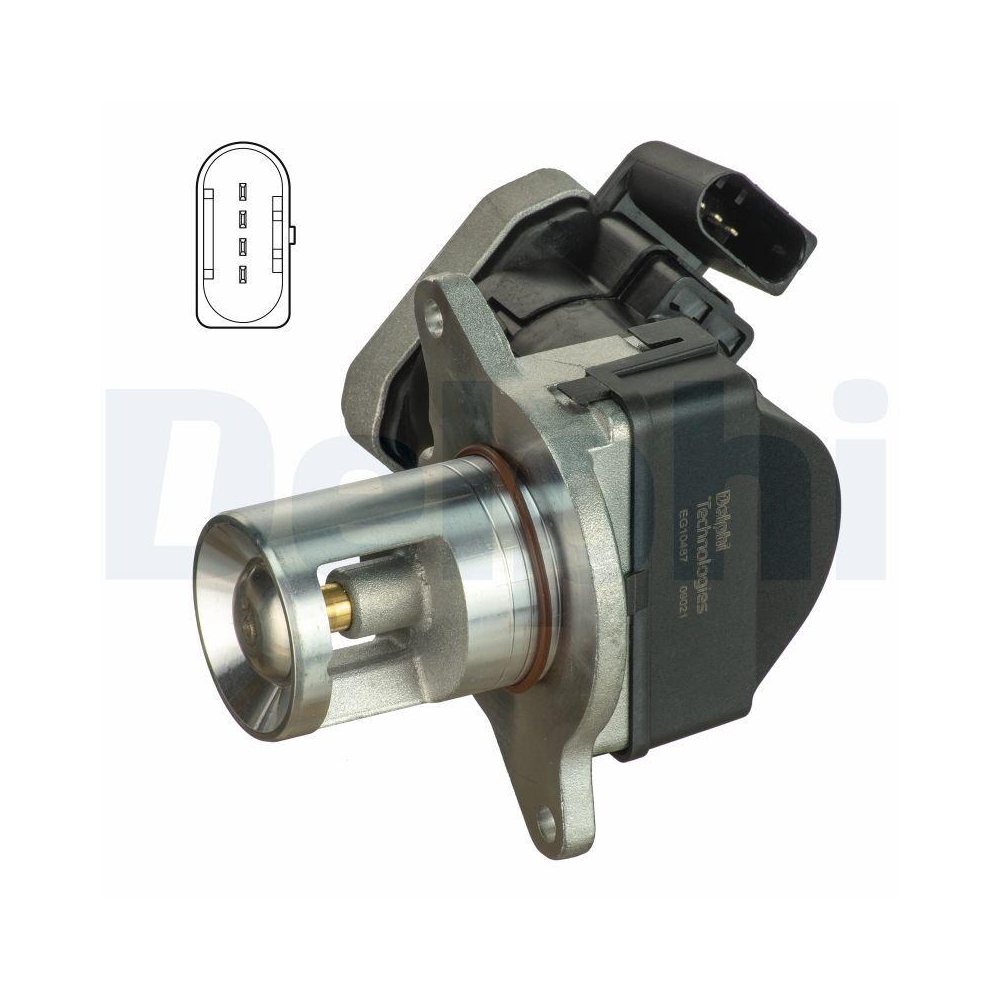 AGR-Ventil DELPHI EG10487-12B1 für MERCEDES-BENZ