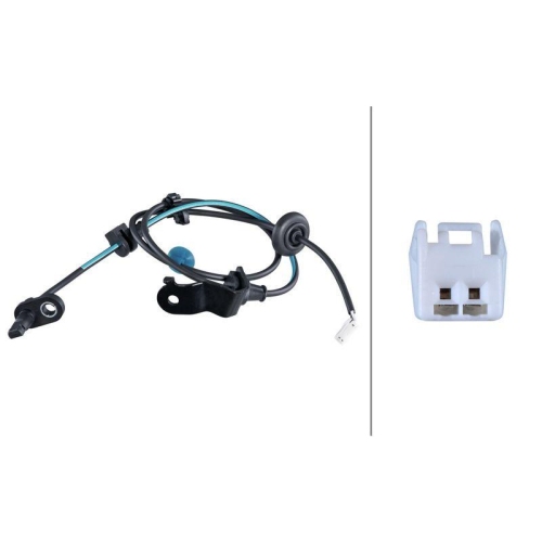 HELLA 6PU 358 251-991 Sensor, Raddrehzahl f&uuml;r HONDA, Hinterachse links