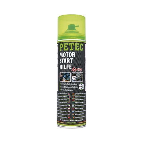 PETEC 3x 70450 Motorstarthilfe Spray 500 ml Starthilfespray