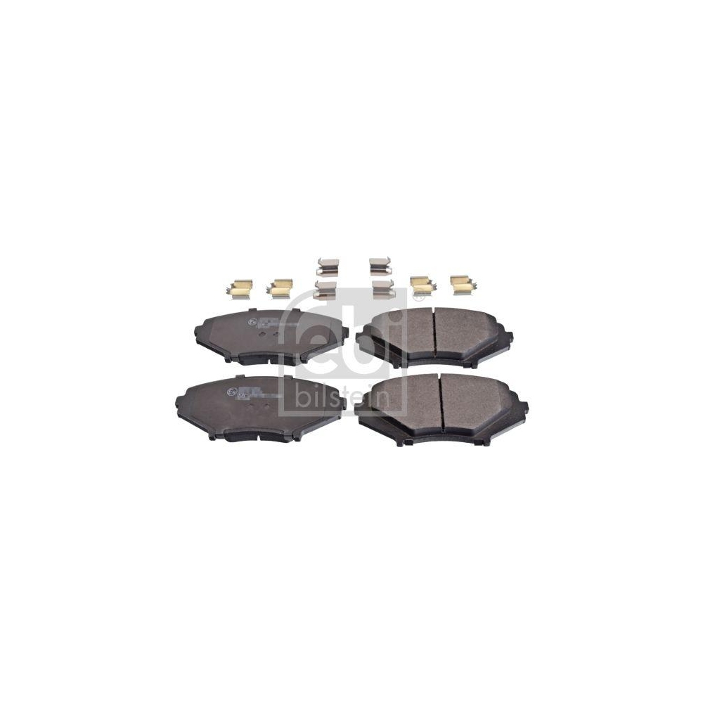FEBI BILSTEIN Bremsbelagsatz, Scheibenbremse 116404 f&uuml;r MAZDA, Vorderachse