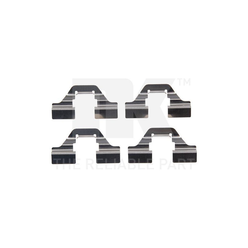 Zubeh&ouml;rsatz, Scheibenbremsbelag NK 7937684 f&uuml;r, Hinterachse