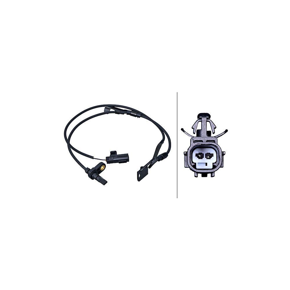 HELLA Sensor, Raddrehzahl 6PU 358 218-061 f&uuml;r TOYOTA LEXUS, Vorderachse