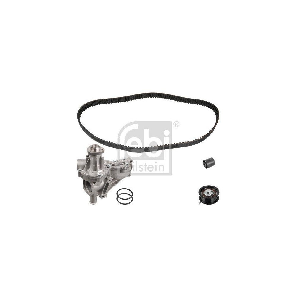 FEBI BILSTEIN Wasserpumpe + Zahnriemensatz 172672 f&uuml;r AUDI SEAT VW