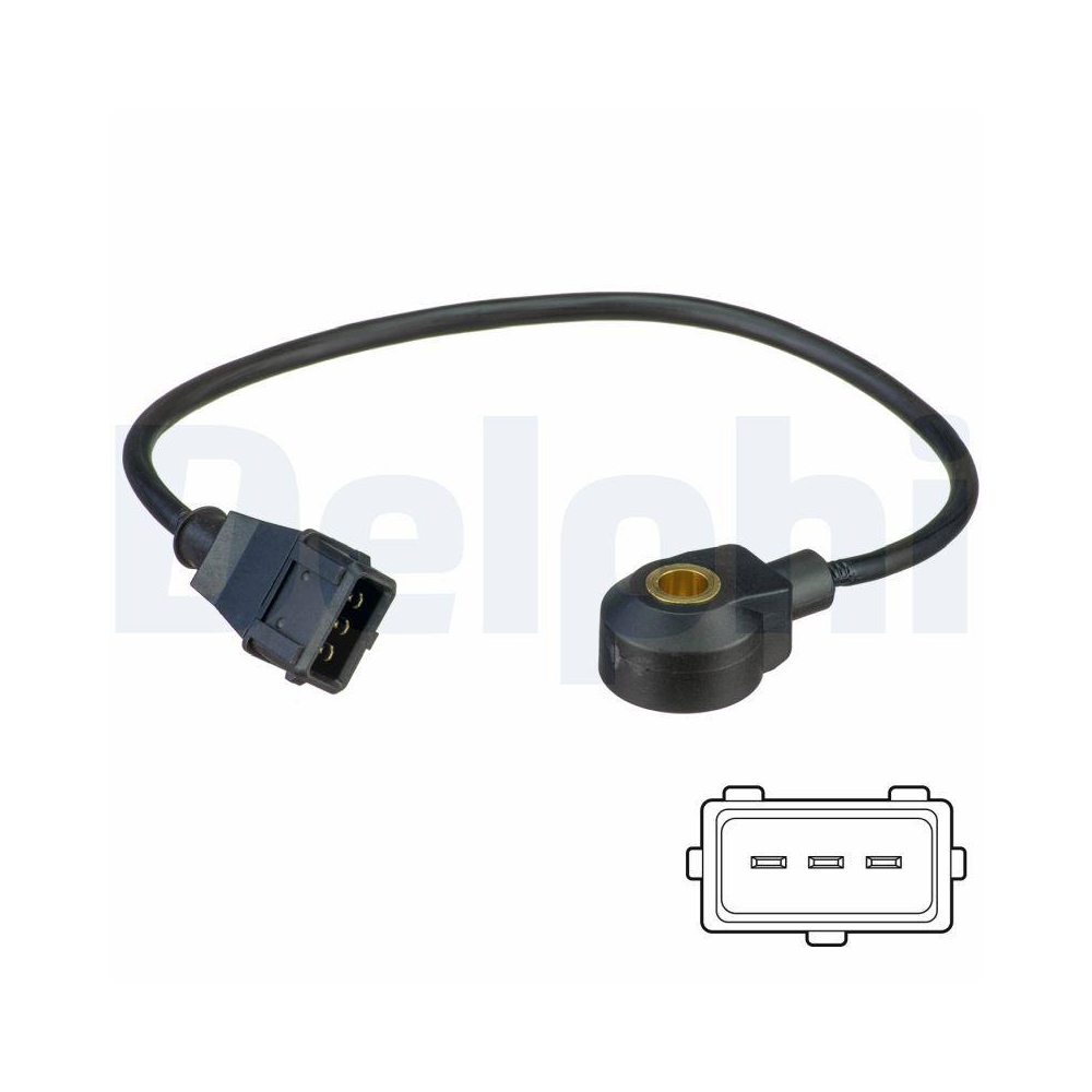 DELPHI AS10223 Klopfsensor f&uuml;r CITRO&Euml;N PEUGEOT RENAULT, links, vorne