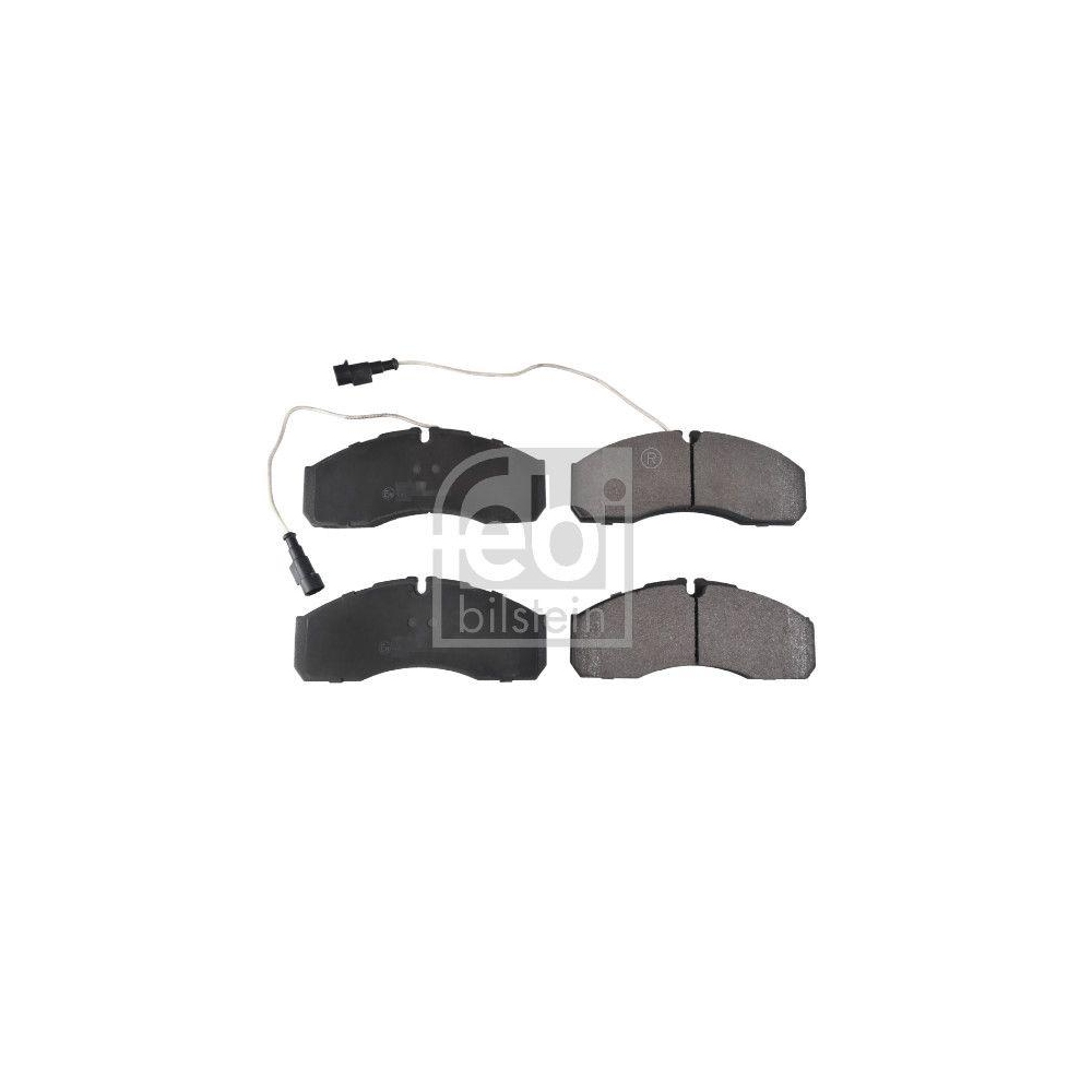 FEBI BILSTEIN Bremsbelagsatz, Scheibenbremse 116407 f&uuml;r NISSAN RENAULT