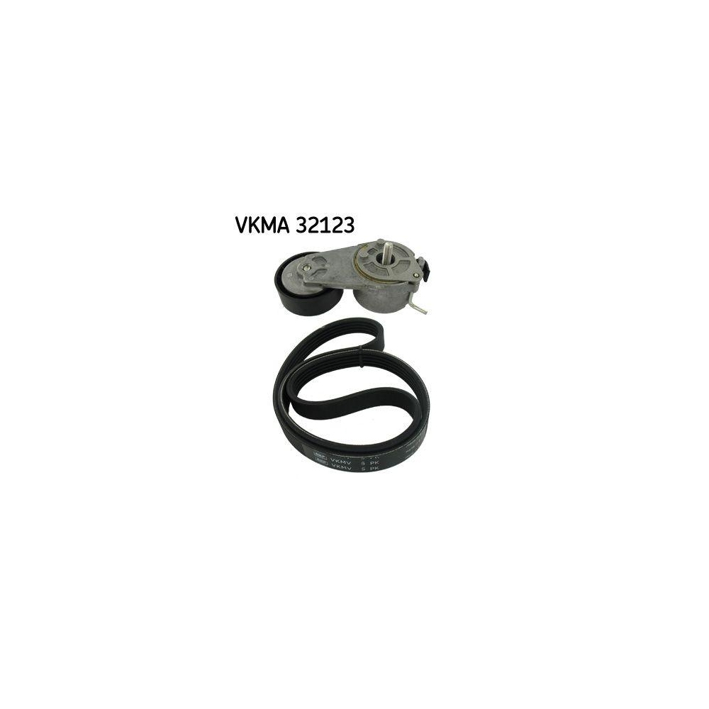 Keilrippenriemensatz SKF VKMA 32123 f&uuml;r ALFA ROMEO FIAT FORD LANCIA JEEP ABARTH