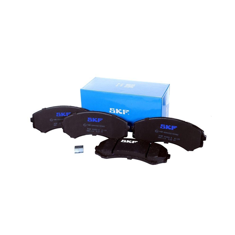 Bremsbelagsatz, Scheibenbremse SKF VKBP 80252 A f&uuml;r MAZDA MITSUBISHI