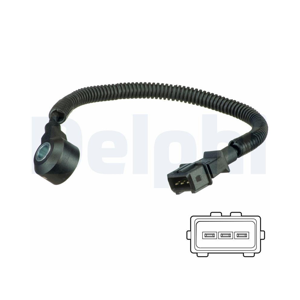 DELPHI AS10227 Klopfsensor f&uuml;r HYUNDAI KIA, links